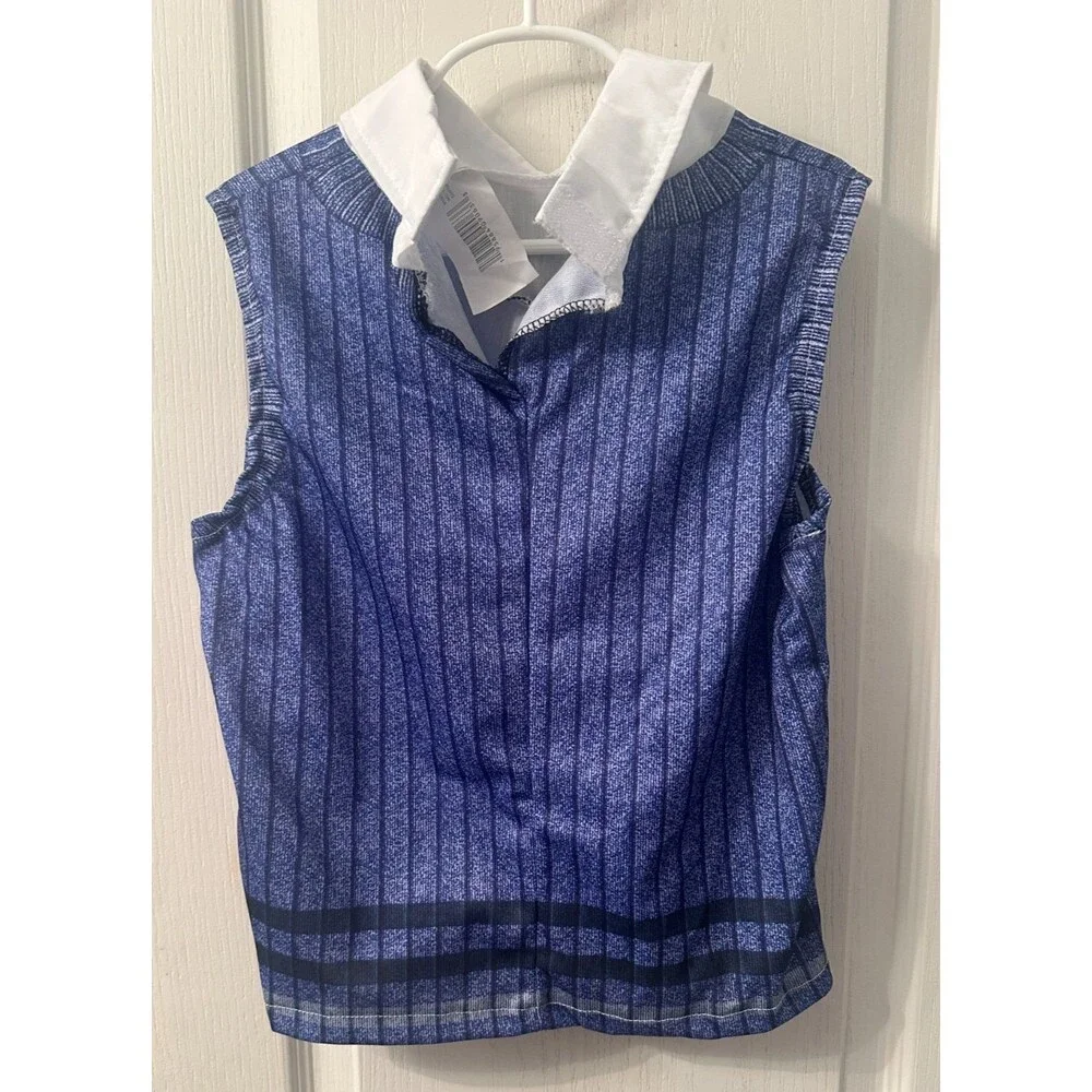 Kids‎ Wednesday Enid Sinclair Nevermore Uniform Shirt Size Youth Large